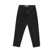 Katoenen Denim Jeans met Borduursel Polar Skate Co. , Black , Heren