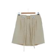 Pre-owned Cotton bottoms Chloé Pre-owned , Beige , Dames