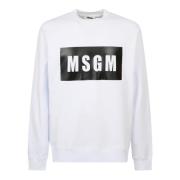 sweatshirt Msgm , White , Heren