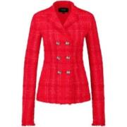 Elegant Tweed Blazer Giambattista Valli , Red , Dames
