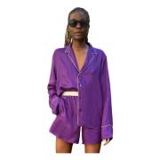Ayla shirt violet Ahlvar Gallery , Purple , Dames