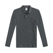 Charcoal-kleurige stretch katoenen poloshirt Brooks Brothers , Gray , ...