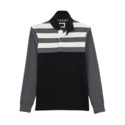 Rugby Polo Eden Park , Black , Heren