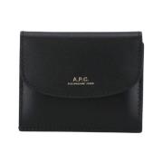 Portemonnees Kaarthouders A.p.c. , Black , Dames