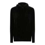 Felpa Hodie vriendje Vel Norma Kamali , Black , Dames