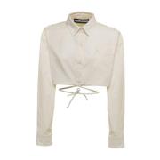 Shirts Andrea Adamo , White , Dames