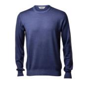 Gran Sasso Vintage ronde hals Gran Sasso , Blue , Heren