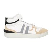 Hoge Top Toned Sneakers Lanvin , White , Heren