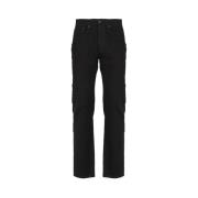 Zwarte Katoenen Denim Jeans JW Anderson , Black , Heren