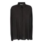 Oversized shirt Xacus , Black , Dames