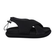 Flat Sandals Gia Borghini , Black , Dames