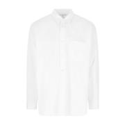 Kliek wit katoenen overhemd met knoopsluiting Comme des Garçons , Whit...