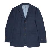 Regent Regular-fit Katoenen Sportjas Brooks Brothers , Blue , Heren