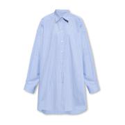 Oversized shirt Maison Margiela , Blue , Dames