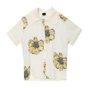 Short Sleeve Shirts PS By Paul Smith , Beige , Dames