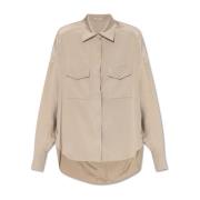 Bilbao zijden overhemd The Mannei , Beige , Dames