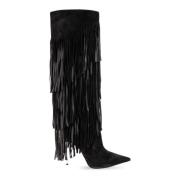 Hoge Laarzen Casadei , Black , Dames