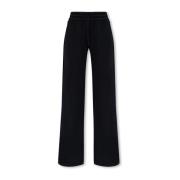 Sweatpants with stitching details Off White , Black , Dames