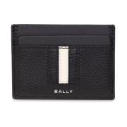 Leren kaarthouder Bally , Black , Heren