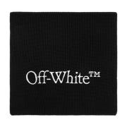 Sjaal met logo Off White , Black , Heren
