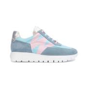 Odisei Dames Sneaker met MemoryGel Binnenzool Wonders , Blue , Dames