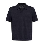 Polo shirt met korte mouwen Theory , Blue , Heren