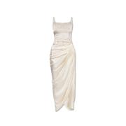 ‘Saudade’ slipjurk Jacquemus , Beige , Dames