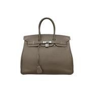 Tweedehands handtas Hermès Vintage , Brown , Dames