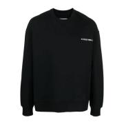 Essential Logo Sweatshirt A-Cold-Wall , Black , Heren