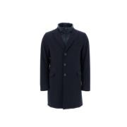 Blauwe Jas Herno , Blue , Heren