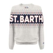 Stijlvolle Sweaters voor Heren MC2 Saint Barth , Gray , Heren