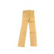 Vintage Stijl Katoenen Jeans Jacob Cohën , Beige , Dames