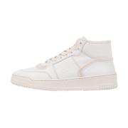 Hoge Top Sneaker Vitello Wit Crème Copenhagen Shoes , White , Dames