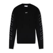 Trui met logo Off White , Black , Heren