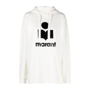 Marant Etoile Witte Hoodie Isabel Marant Étoile , White , Dames