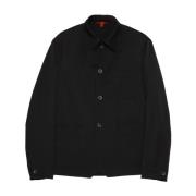 Klassiek Overhemd Barena Venezia , Black , Heren