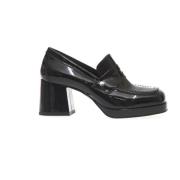 70mm Lakleren Mocassin Poesie Veneziane , Black , Dames