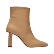 Heeled Boots Anny Nord , Beige , Dames