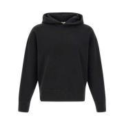 Zwarte Katoenen Hoodie Ten C , Black , Heren