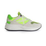 Sportieve Elegante Sneakers Munich , Green , Heren