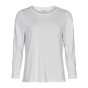 Nina T-Shirt 3/4 Sleeve 14920 IN Front , White , Dames