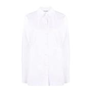 Witte Overhemd met Lange Mouwen Acne Studios , White , Dames