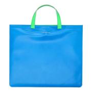 Super Fluo Tote Tas Comme des Garçons , Blue , Dames