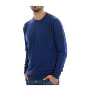 Blauwe Sweaters voor Heren Roy Roger's , Blue , Heren