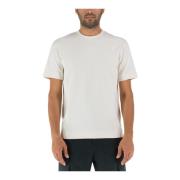 Heren Katoenen Basic T-Shirt Circolo 1901 , White , Heren