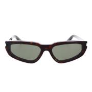 SL 634Ova 002 Zonnebril Saint Laurent , Brown , Dames