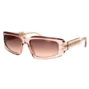 Moderne en elegante geometrische zonnebril Dior , Pink , Unisex