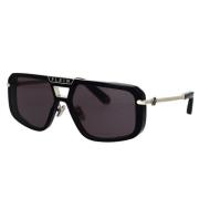 Luxe zonnebril Legacy Spp008M 0700 Philipp Plein , Black , Unisex