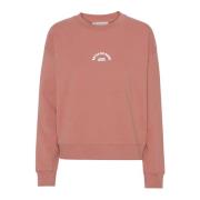 Sweatshirt Notes Du Nord , Pink , Dames