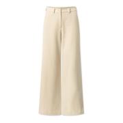 Brede broek Nué Notes , Beige , Dames